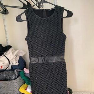 Zara Pleather Dress